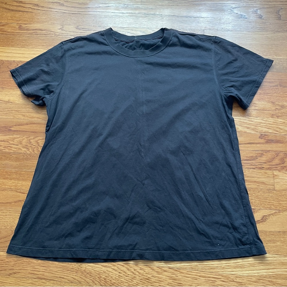 Classic Men's Black Crew Neck T-Shirt
